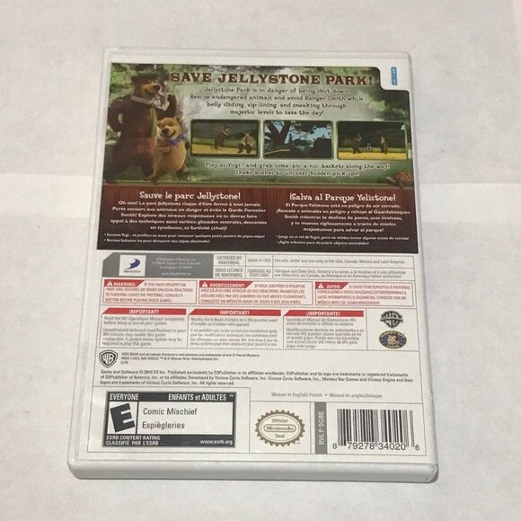 Nintendo Wii Yogi Bear - Picture 2 of 3